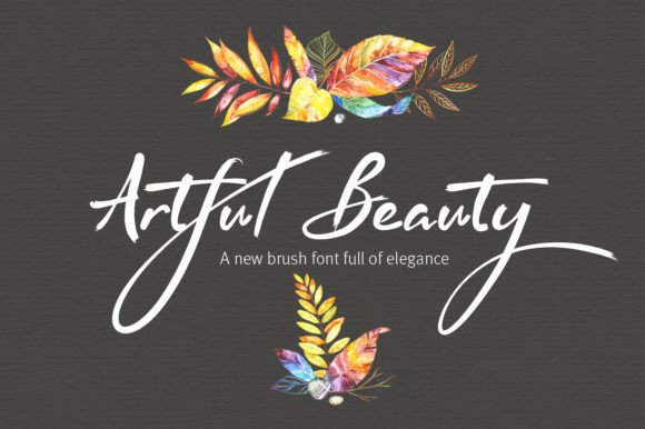 Artful Beauty: A Designer’s Review of This Elegant Brush Font