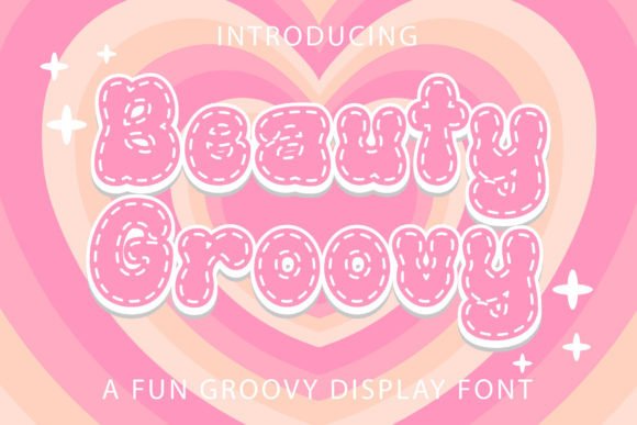 Beauty Groovy: A Playful Display Font That Elevates Small Business Branding
