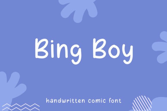 Bing Boy: A Handwritten Font for Modern Web and Digital Design
