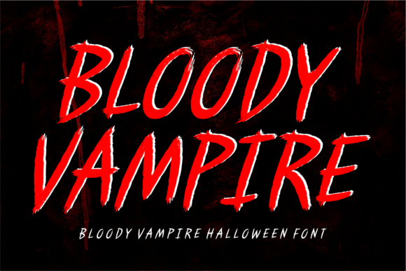 Bloody Vampire Font: A Maker’s Spooky Season Essential
