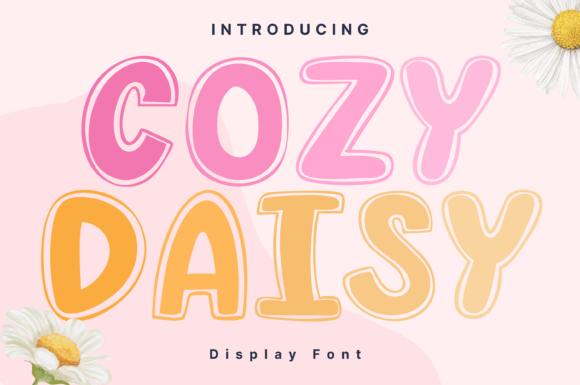 Cozy Daisy: The Display Font That Brings Campaigns to Life