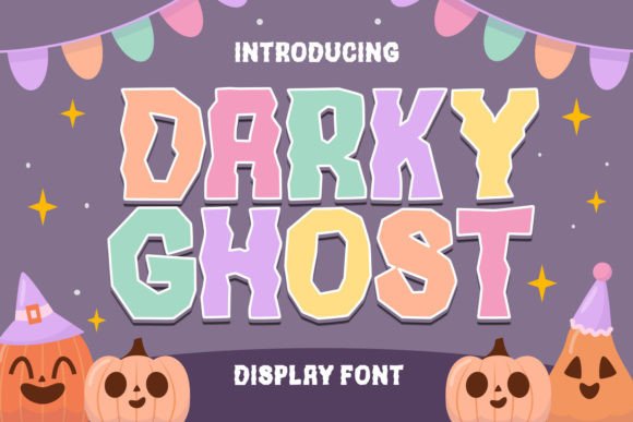 Darky Ghost: The Halloween Display Font That Elevates Your Campaign’s Spooky Vibe