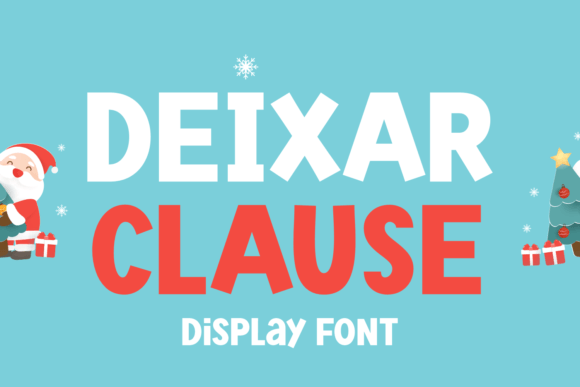 Deixar Clause: A Playful Display Font for Editorial Charm