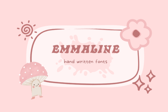 Emmaline: A Retro Display Font That Adds Charm to Handmade Designs