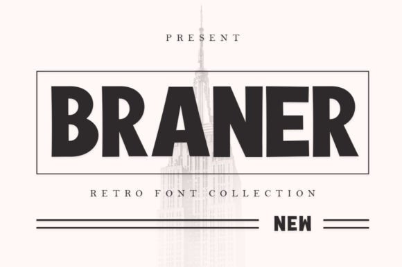 Enhance Your Editorial Design with the Braner Display Font