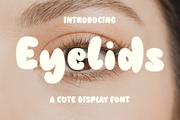 Eyelids: A Bold Display Font for Modern Web Design Projects