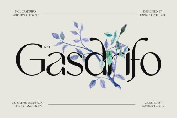 Gasdrifo: How a Modern Display Font Can Elevate Your Campaign Visuals