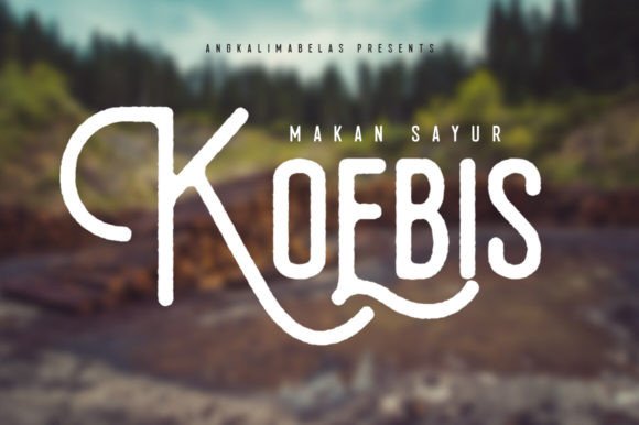 Koebis Typeface: A Small Business Branding Upgrade with Handwritten Charm
