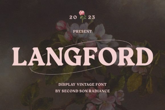 Langford: A Bold Display Font for Impactful Digital Marketing