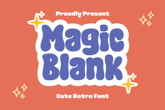 Magic Blank: A Retro-Inspired Display Font for Digital Designers