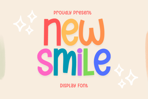 New Smile: A Playful Display Font for Modern Editorial Design