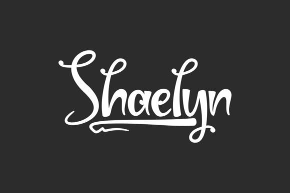 Shaelyn Font: Elevating Marketing Visuals with Handwritten Elegance