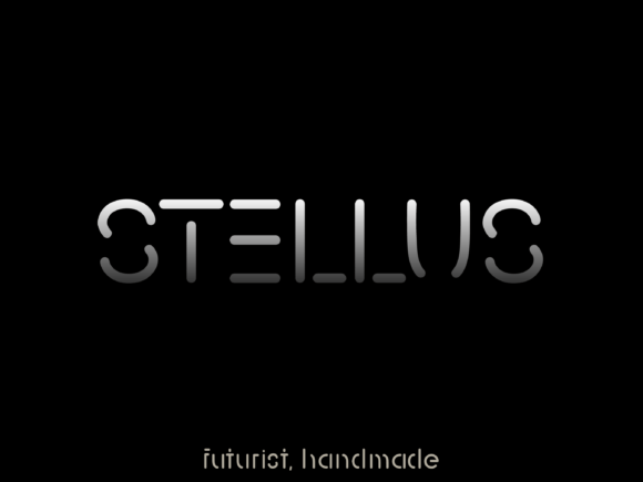 Stellus: A Futurist Font for Modern Editorial Design