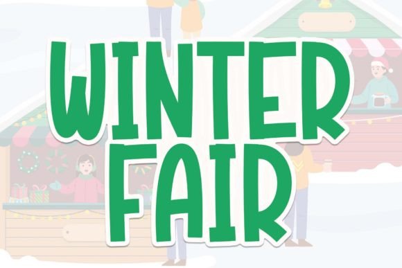 Winter Fair: A Cozy Display Font for Thoughtful Editorial Design